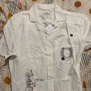 Hollister Rodeo Button Up XS
